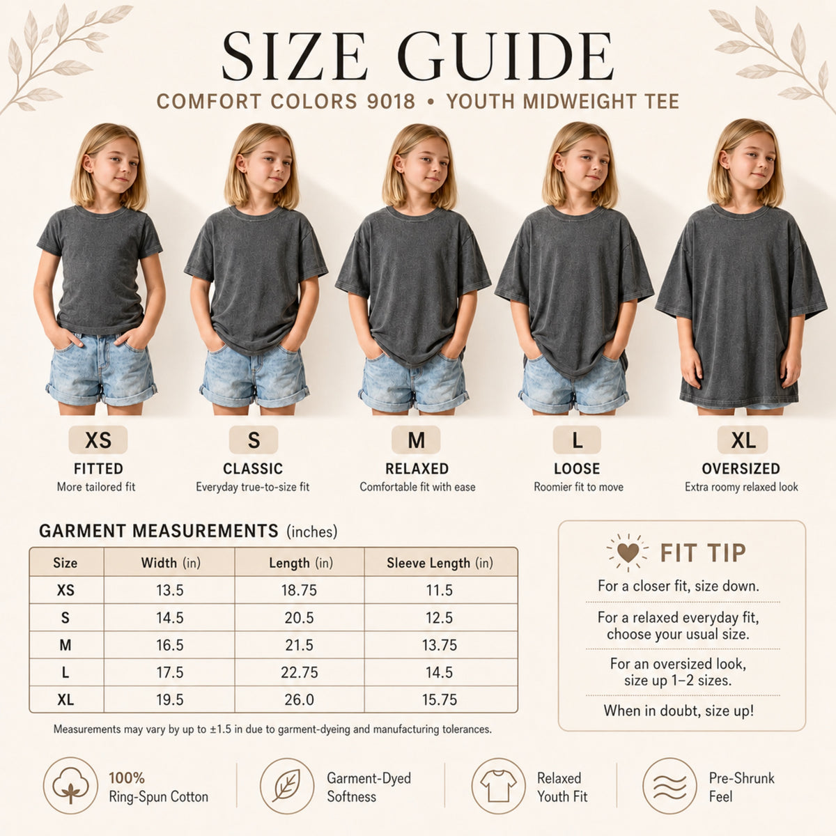 Kindergarten Vibes t-shirt (youth)