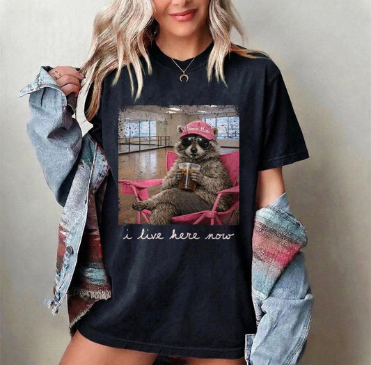 I live here now (dance) t-shirt