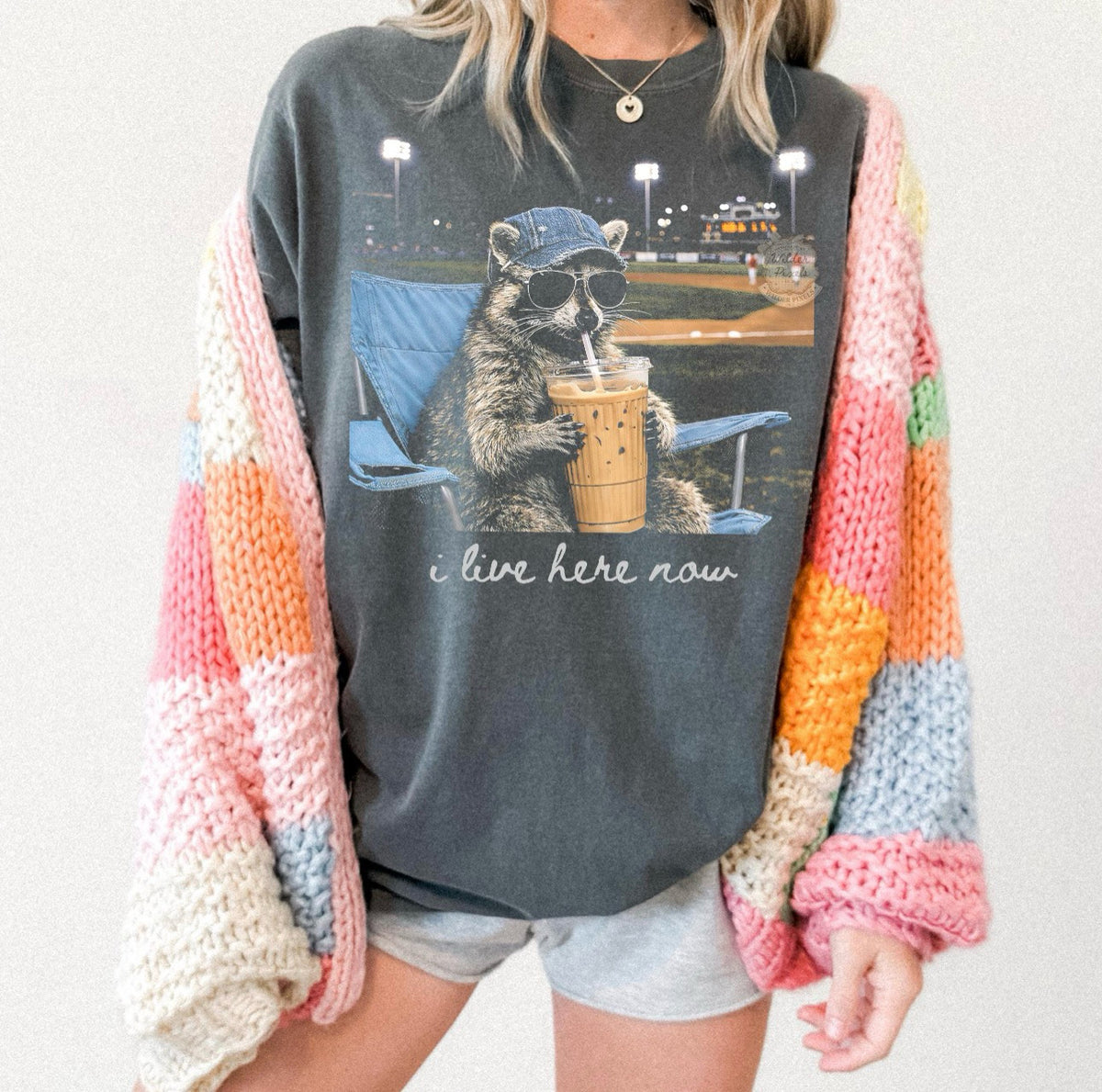 I live here now t-shirt