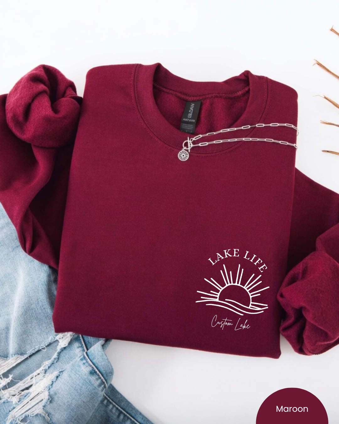 Lake Life Crewneck - Customizable