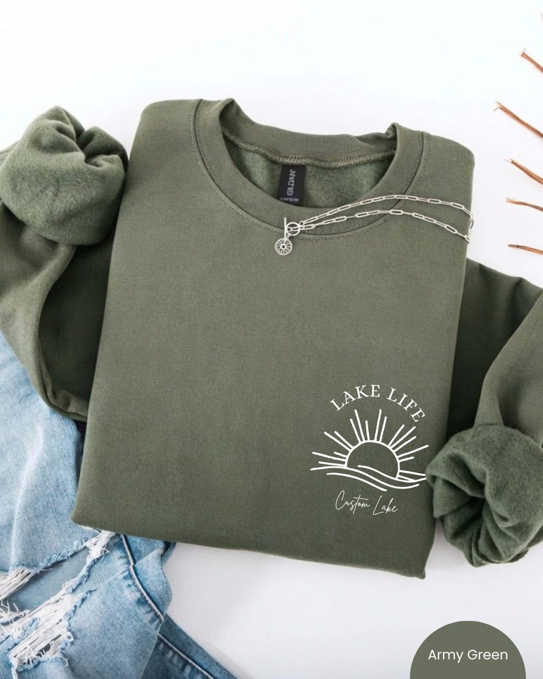 Lake Life Crewneck - Customizable