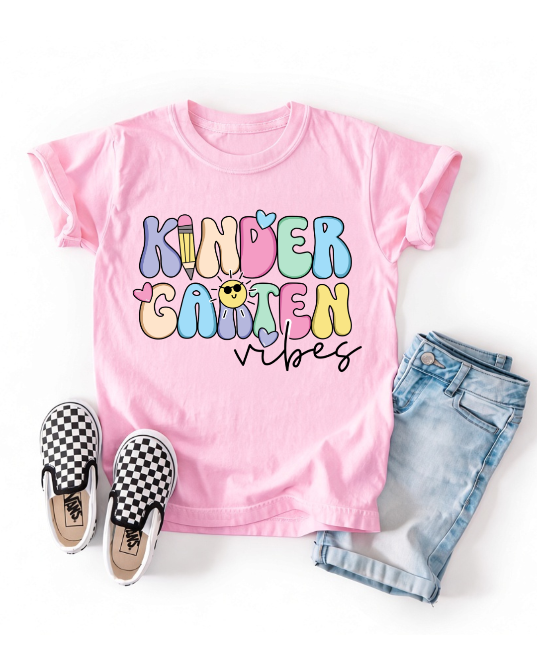 Kindergarten Vibes t-shirt (youth)