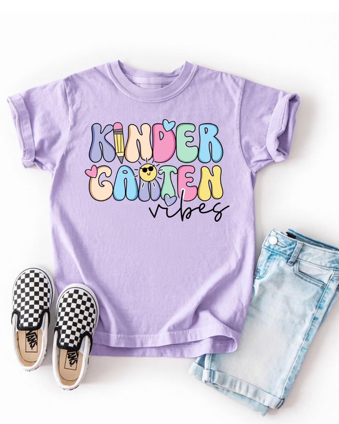 Kindergarten Vibes t-shirt (youth)