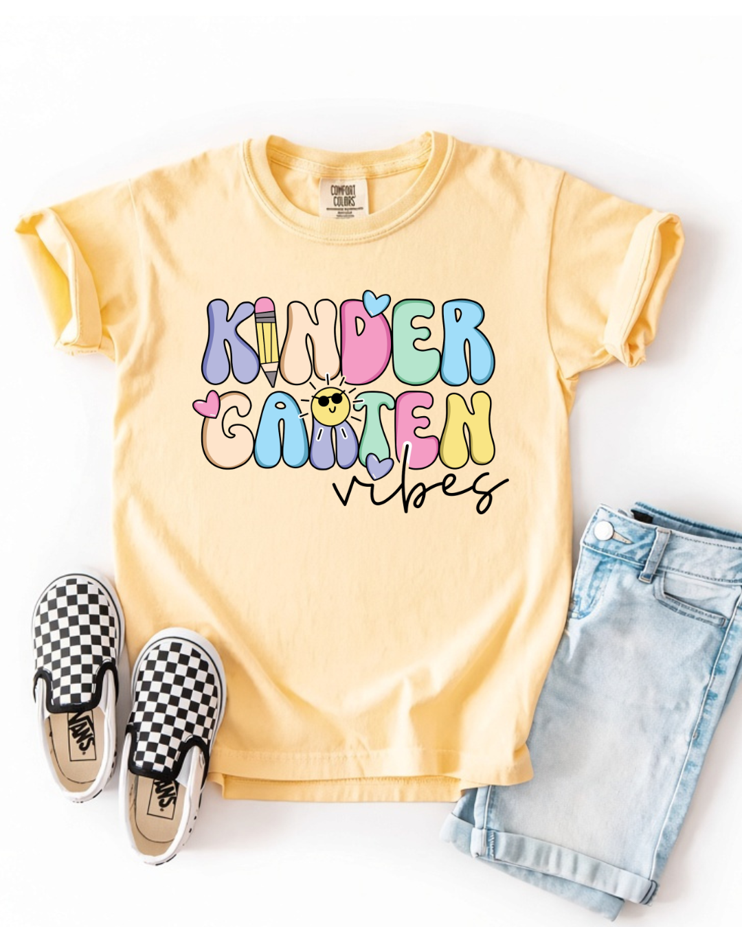 Kindergarten Vibes t-shirt (youth)