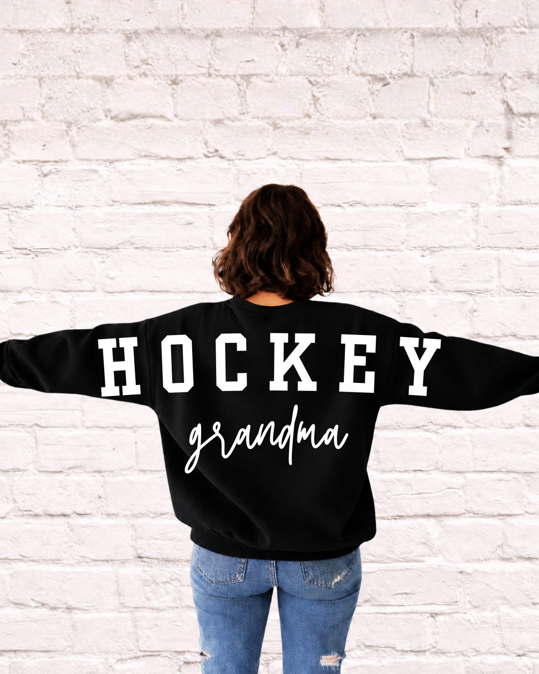 Hockey Grandma - Crewneck