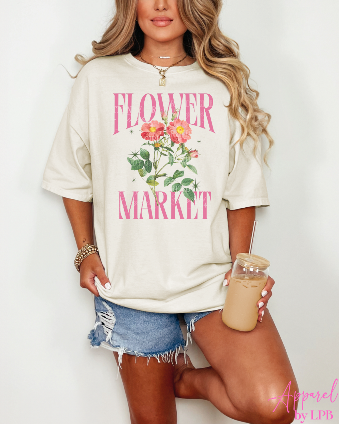 Flower Market t-shirt