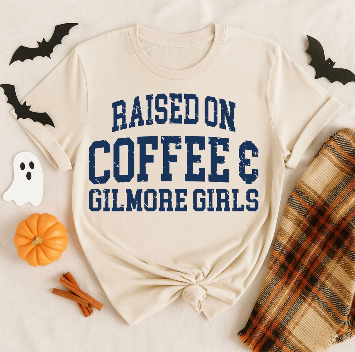 Raised on Coffee and GG - t-shirt